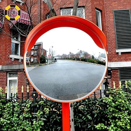 Ootdoor Traffic Mirror,Safety Mirror Outdoor Panoramic Driveway Convex