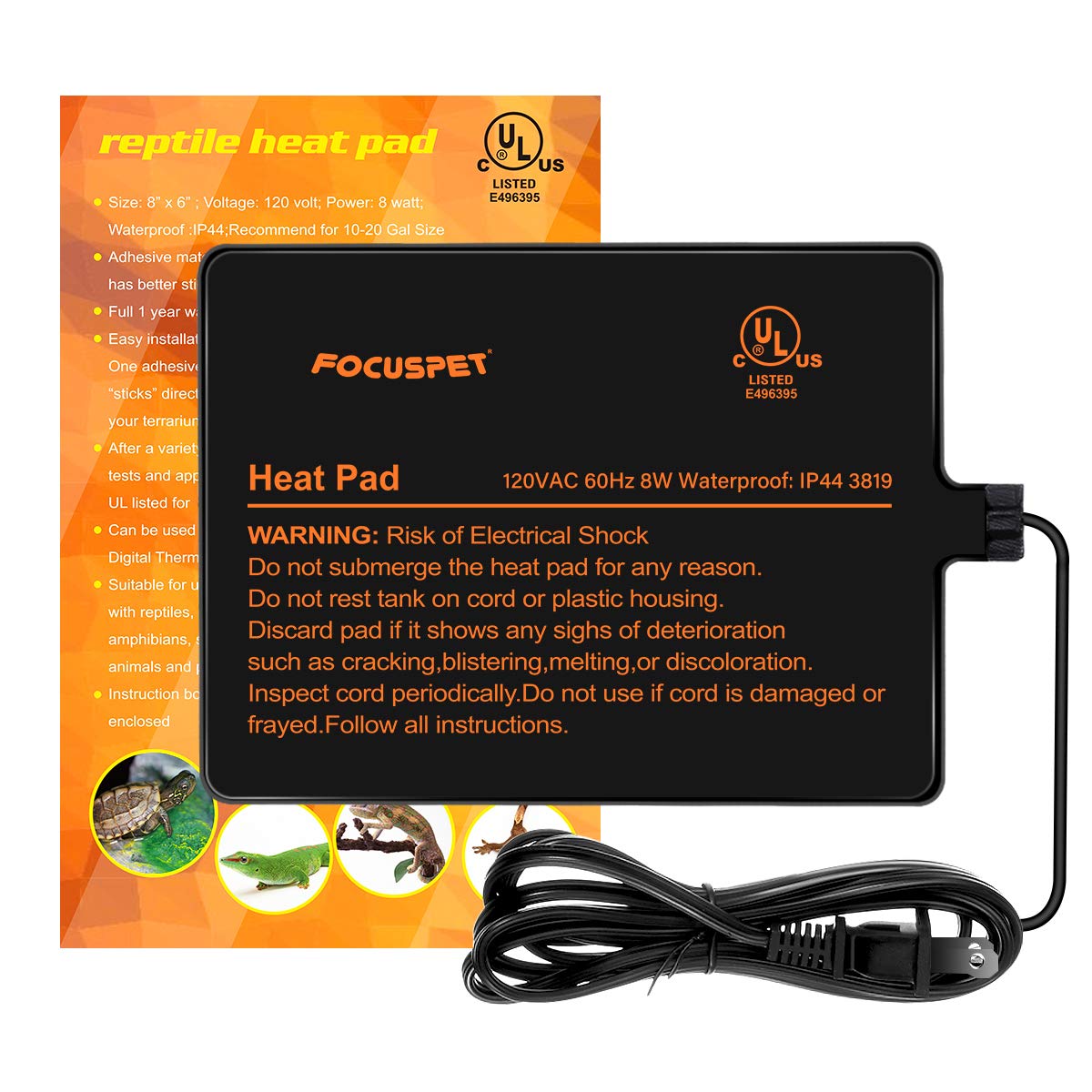 under tank heating pad