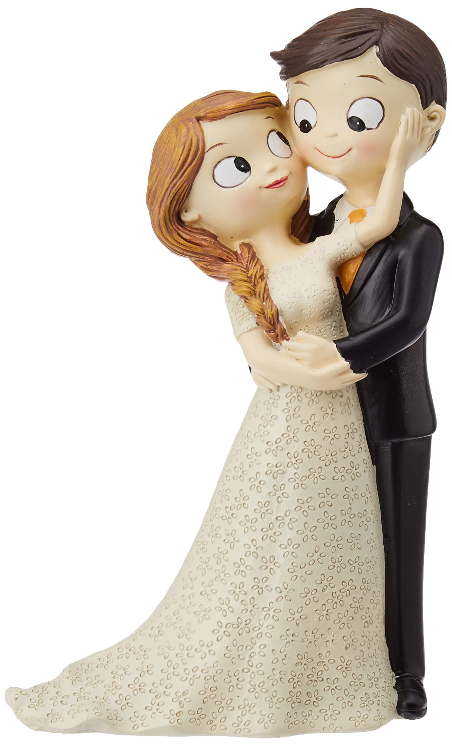 Mopec Pop & Fun Figure for Cake, Resin, Ivory, 12 x 16.2 x 23.5 cm