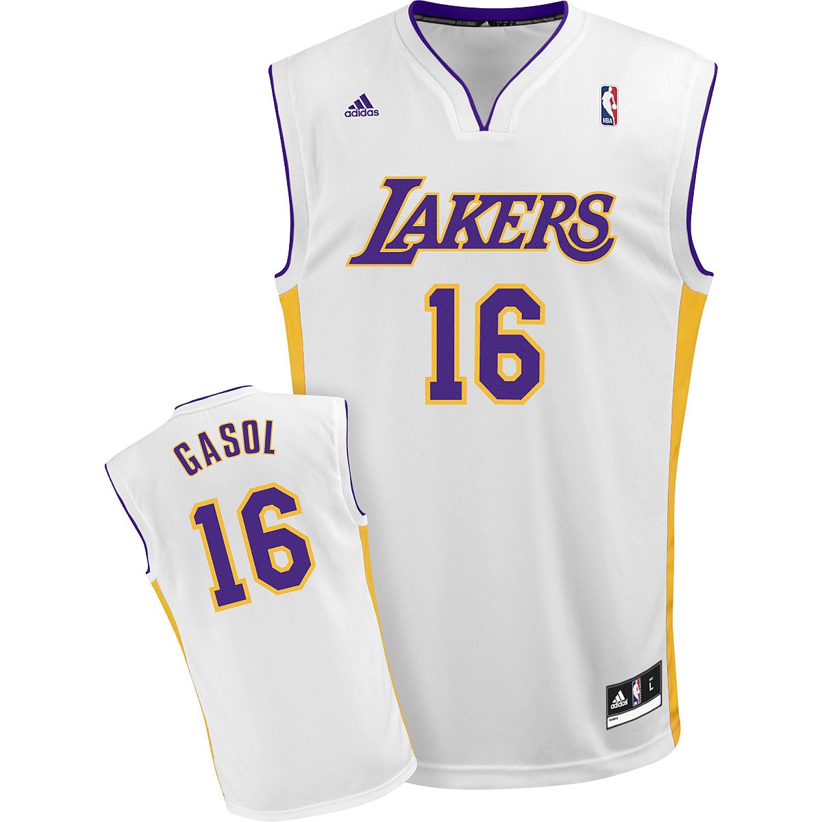 pau gasol lakers jersey