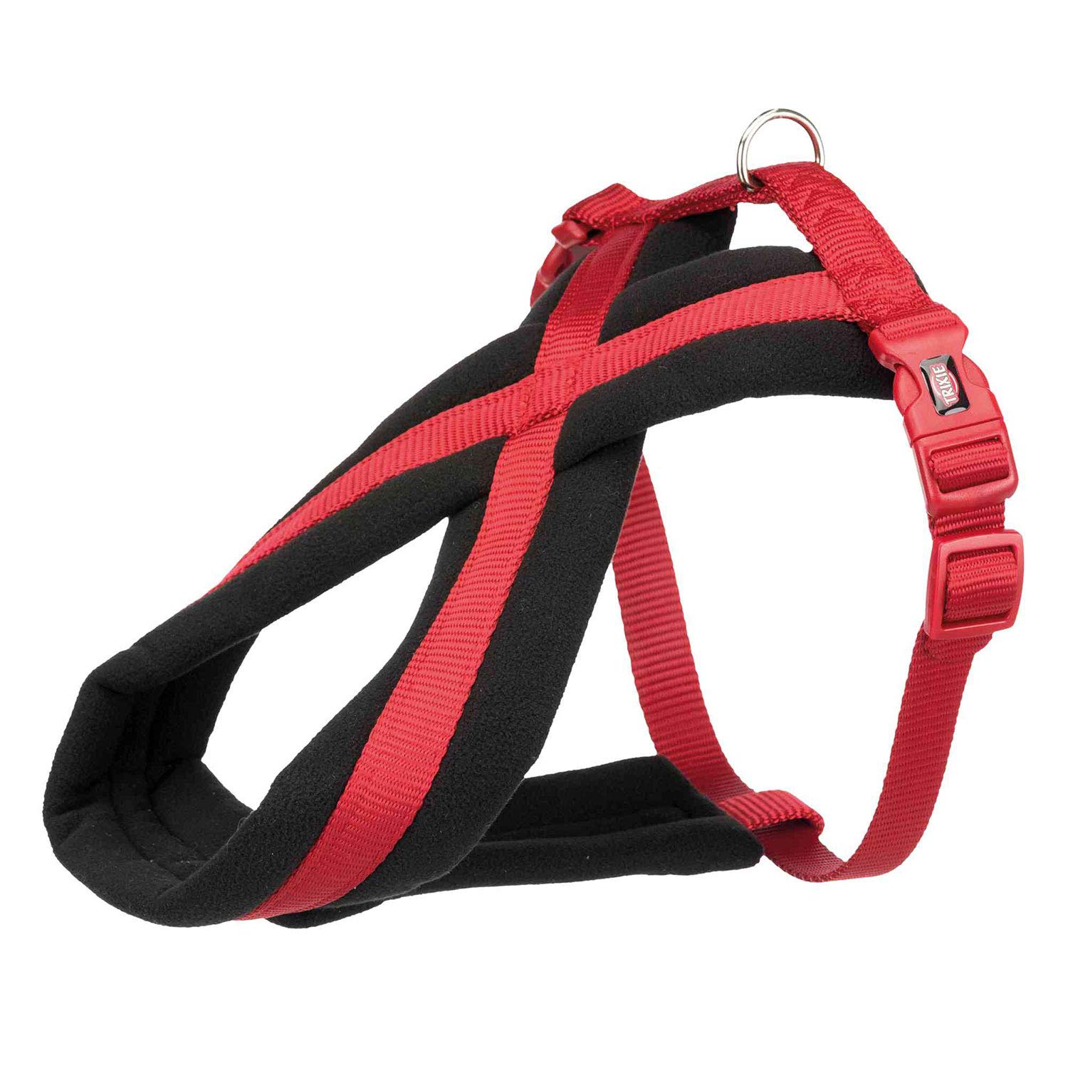 Trixie Premium Harness with Fleece Padding, Red, XS–S: 30–55 cm/15 mm — image 1