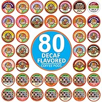 Crazy Cups Decaf Flavored Coffee Pods, Santa's Sugar Cookie Coffee, Decaf Holiday Blend Coffee, Single Serve Coffee For Keurig K Cups Machines, Medium Roast Coffee, 22 Count In | Whizz