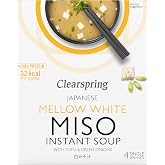 Clearspring - Instant Miso Soup - Mellow White with Tofu - 40g