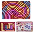 Sensory Fidget Toys for Kids Toddler Boys ,Sensory Activity Board for Stress Anxiety Autistic ADHD, Calm Down Travel Airplane Essentials Toys for 3+ Year Old, Stuffers Gifts for Teens Girl