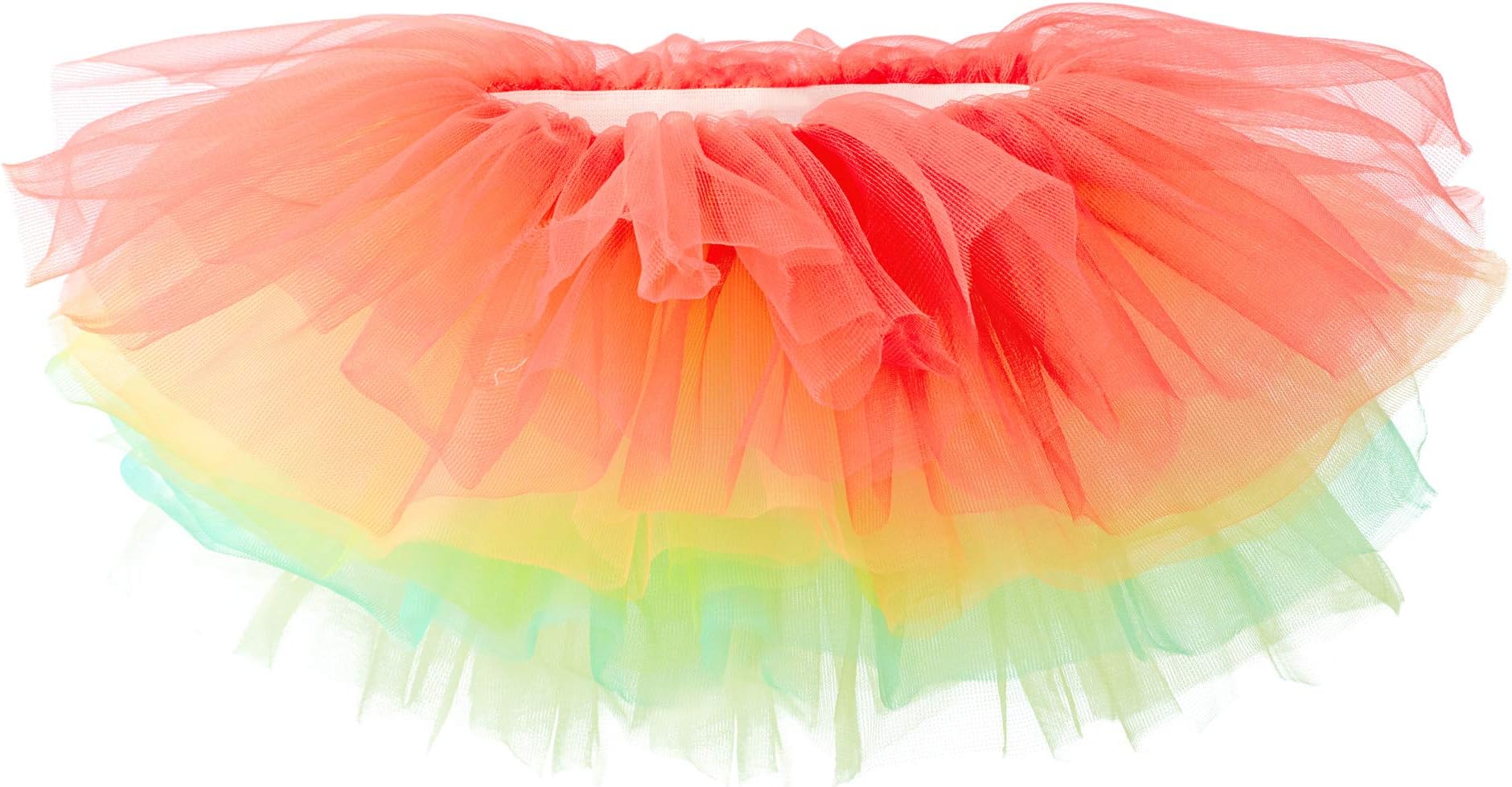 Little Girls 10-Layer Short Ballet Tulle Tutu Skirt (4 mo. - 3T)