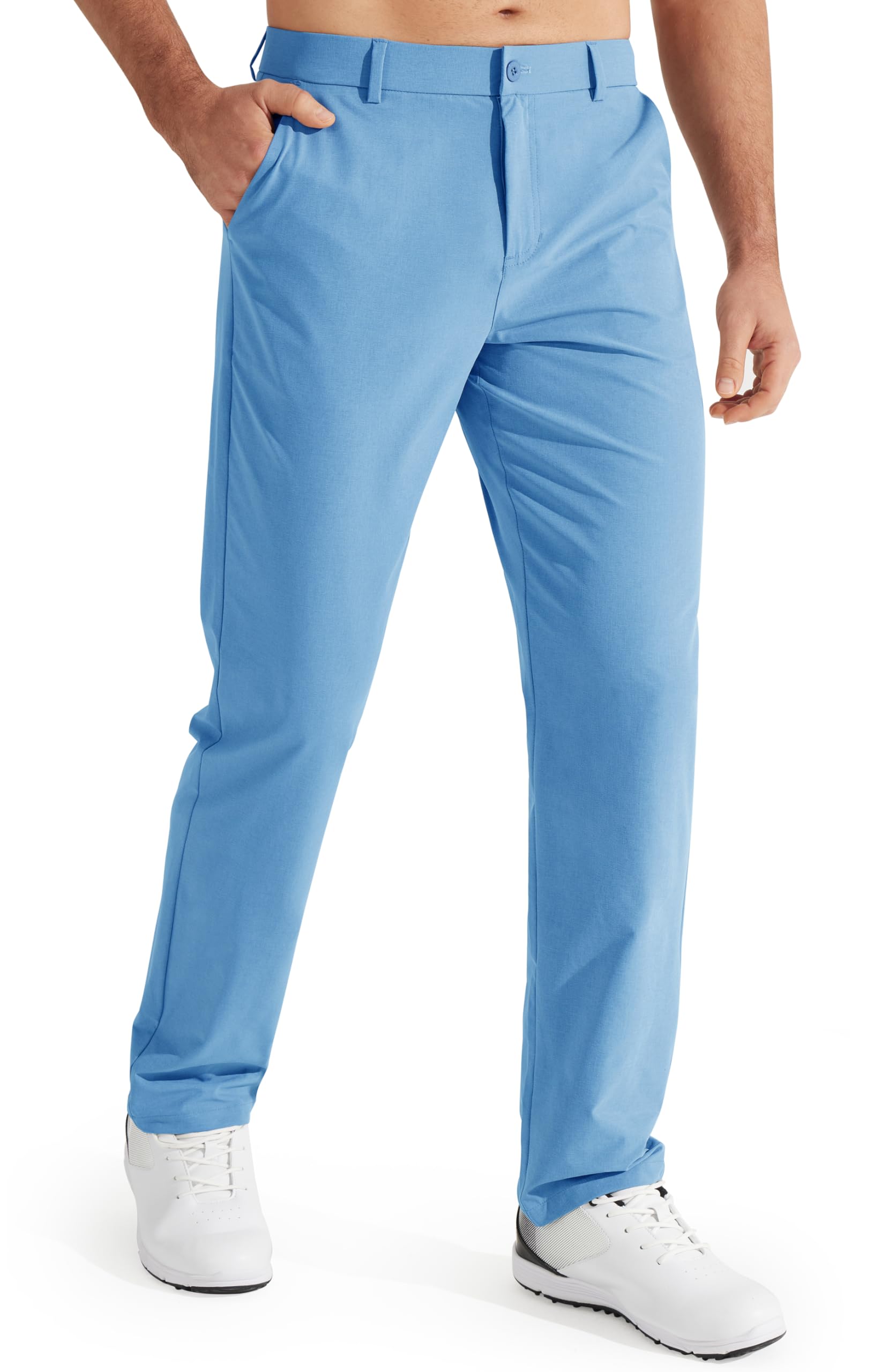 Libin Mens Golf Pants Stretch Work Dress Pant