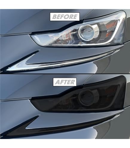 Amazon.com: SlickMod PreCut Vinyl Smoke Tint for 2017-2020 Lexus Amazon.com: SlickMod PreCut Vinyl Smoke Tint for 2017-2020 Lexus