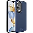 TUDIA DualShield Grip Compatible with Honor 90 Case, [MergeGrip] Dual Layer Shockproof Slim Military Grade Non-Slip Tough Heavy Duty Protective Phone Case Cover (Indigo Blue)