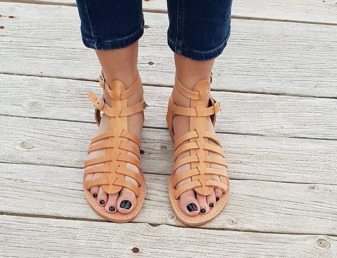 natural sandals