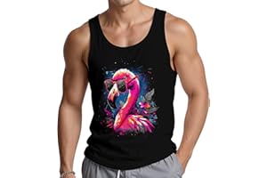 Mens Tank Tops Summer Graphic Beach Tank Tops Men 4th of July Shirts for Men Workout Patriotic Muscle Shirts Funny 3XL