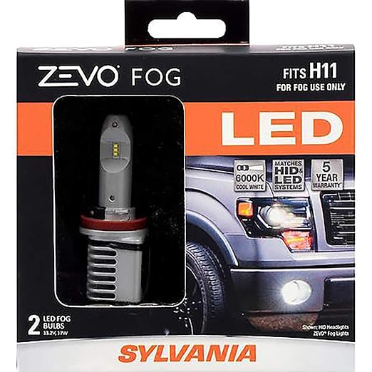 SYLVANIA H11 ZEVO FOG LED Premium Quality