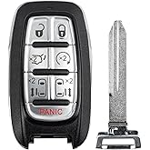 Vurkcy Key Fob Replacement for 2017-2021 Chrysler Pacifica/ 2020 2021 Voyager Car Keyless Entry Remote Control, M3N-97395900, 7 Btn