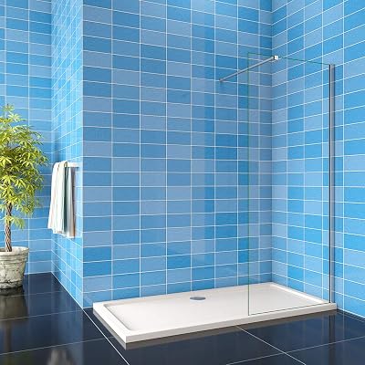 Xinyang 1200x1900mm Walkin Wet Room Shower Screen 8mm Easy Clean Glass