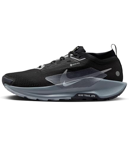 Nike Tênis masculino com cadarço REACTX Pegasus Trail 5 GTX, Preto