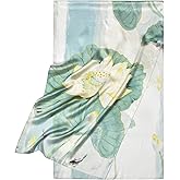 100% Mulberry Silk Scarf for Women - Large Shawl, Head Wrap, Neck & Hair Accessory - Gift Packed