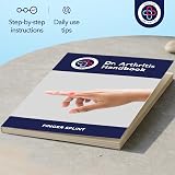 Dr. Arthritis Finger Splint & Handbook for Arthritis & Recovery, S/M Nude view 5