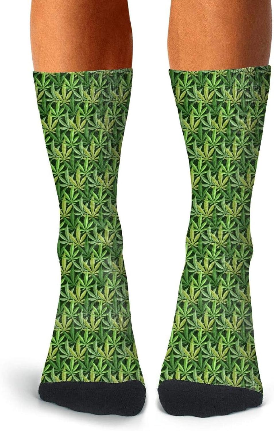 Marijuana Cannabis Leaf Socks Athletic Soft for Mens at Amazon Men’s