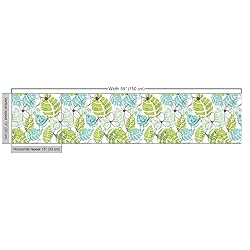 Ambesonne Leaves Fabric by The Yard, Doodle Birds