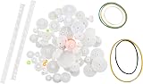 HALJIA 75 Type Plastic Gears Kit for DIY Models - Crown, Worm, Double, Single view 1