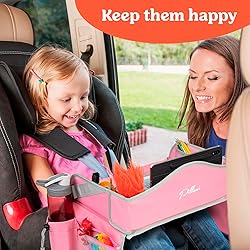 PILLANI Kids Travel Tray for Car - Car Seat Tray