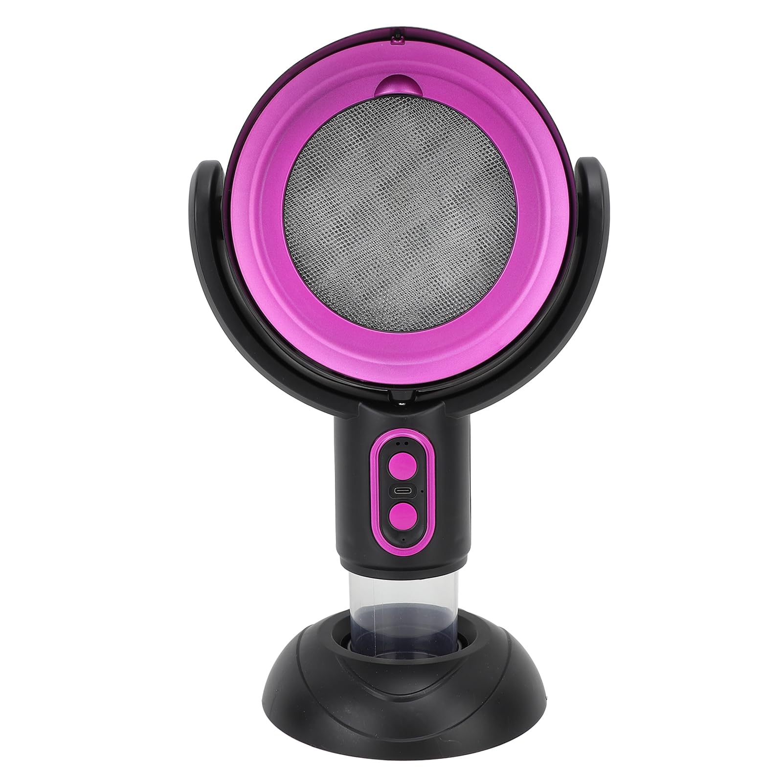 Portable Range Hood with 2 Speed Exhaust Fan, Small Fan Kitchen Hood with Detachable Filter and Oil Collection Cup for Indoor BBQ, Hot Pot