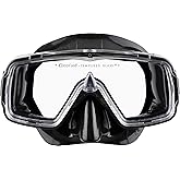 Cressi Snorkeling Mask with Single Glass Lens and Wide Field of View: Sirena: Designed in Italy