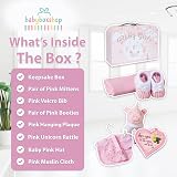 Baby Box Shop Baby Girl Gift Set Keepsake Box Newborn Essentials HampER view 3