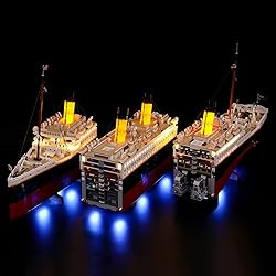 BRIKSMAX Led Lighting Kit for Creator Titanic