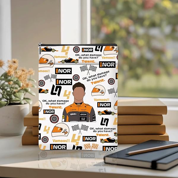 RACING FANS BOOK SLEEVE POUCH WATERPROOF BOOK COVERS RACING PRINTED POUCH WITH POCKETS PROTECTOR FOR BOOKS LOVER READER CHRISTMAS BIRTHDAY GIFTS FOR WOMEN GIRLS RACING FANS