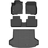 HAFIDI All Weather Car Floor Mats & Cargo Liner for Honda HR-V 2023 2024 2025 2026 /HR-V Hybrid 2023 2024 2025 2026 Custom Fit Full Set Accessories - Black