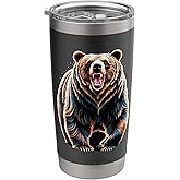 Grizzly Bear Stainless Steel Insulated Tumbler