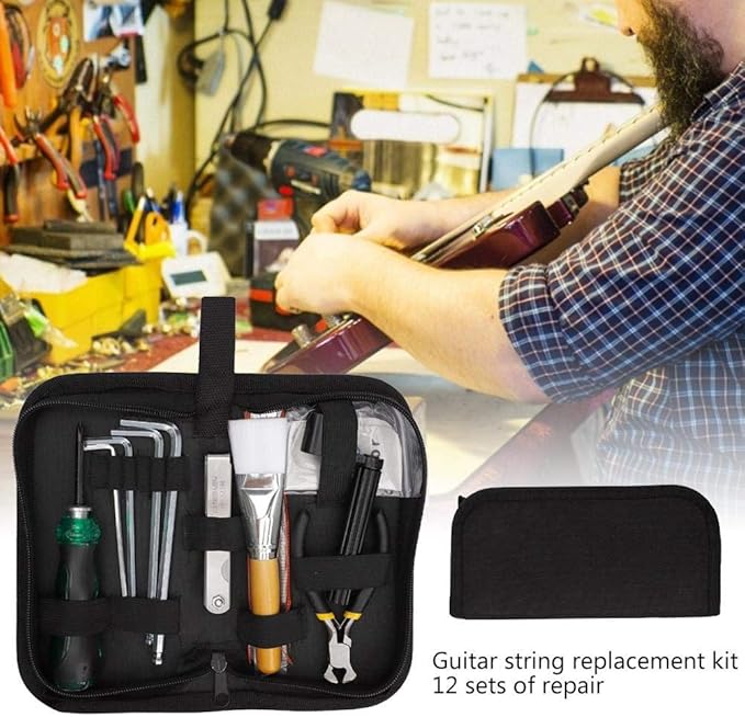 Guitar Repairing Maintenance Tool Kit, Guitar Tool Kit