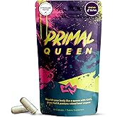 Primal Queen Female-Optimized Beef Organ Superfood Supplement (Beef Liver, Kidney, Heart, & 3 More) - 100% Grass Fed, Pasture Raised - 3rd Party & Clinically Tested