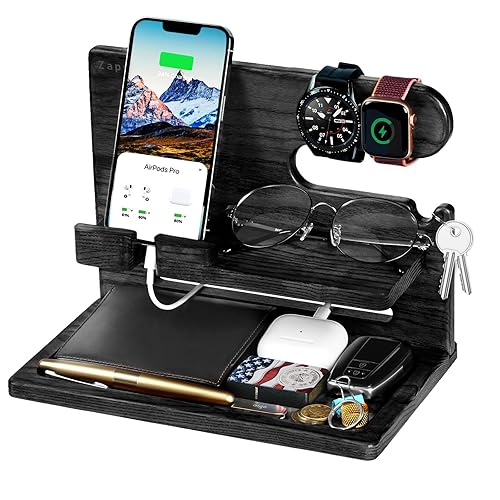 ZAPUVO Gifts for Men Husband Valentines Day from Wife, Wood Phone