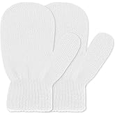 UTTPLL Toddler Magic Stretch Gloves Mittens Multicolor Soft Knit Gloves Warm Kids Thick Cold Mittens for Boys Girls Supplies