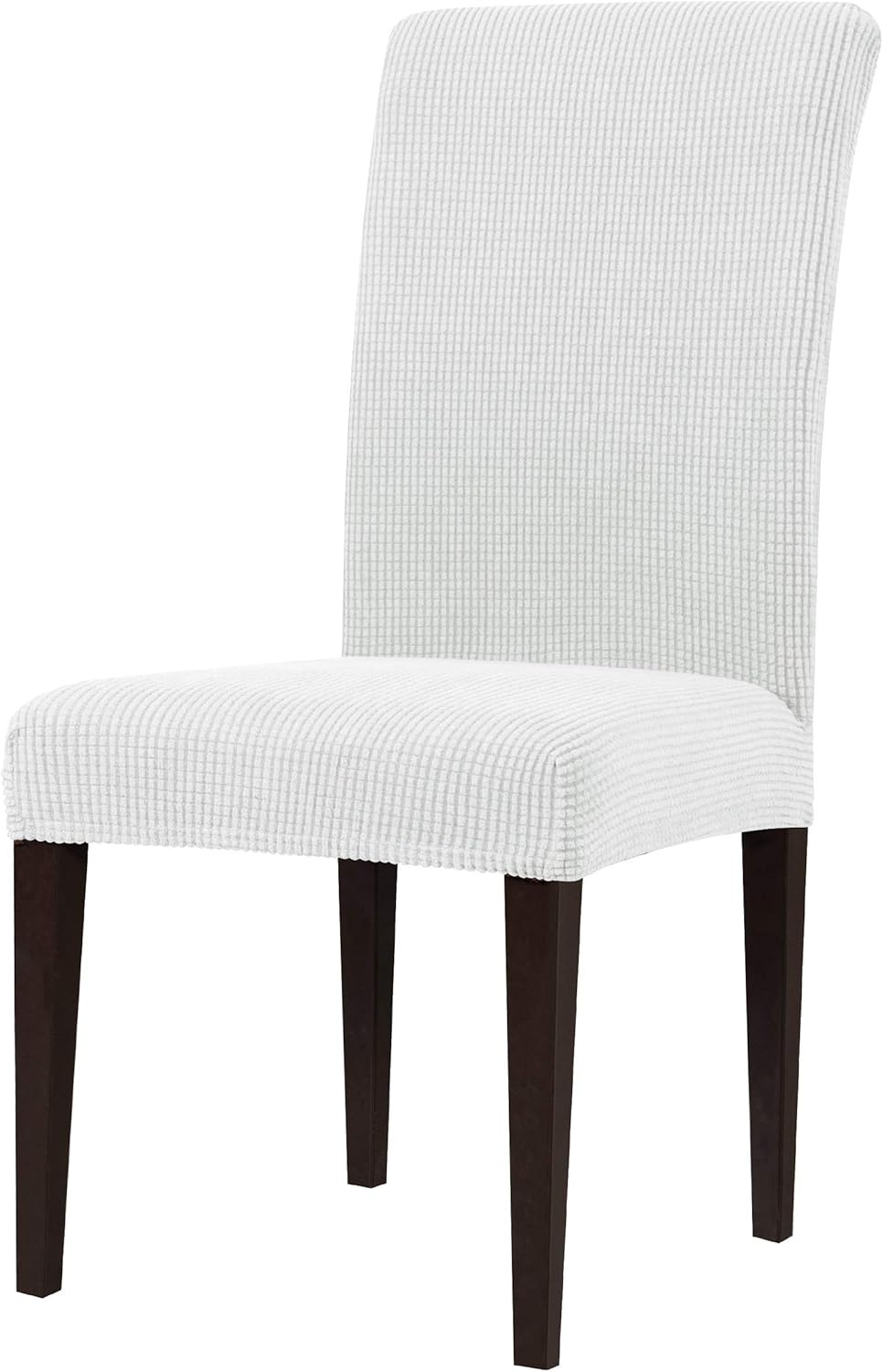 subrtex Stretch Dining Chair Covers Elastic High Back Dining Room Chair