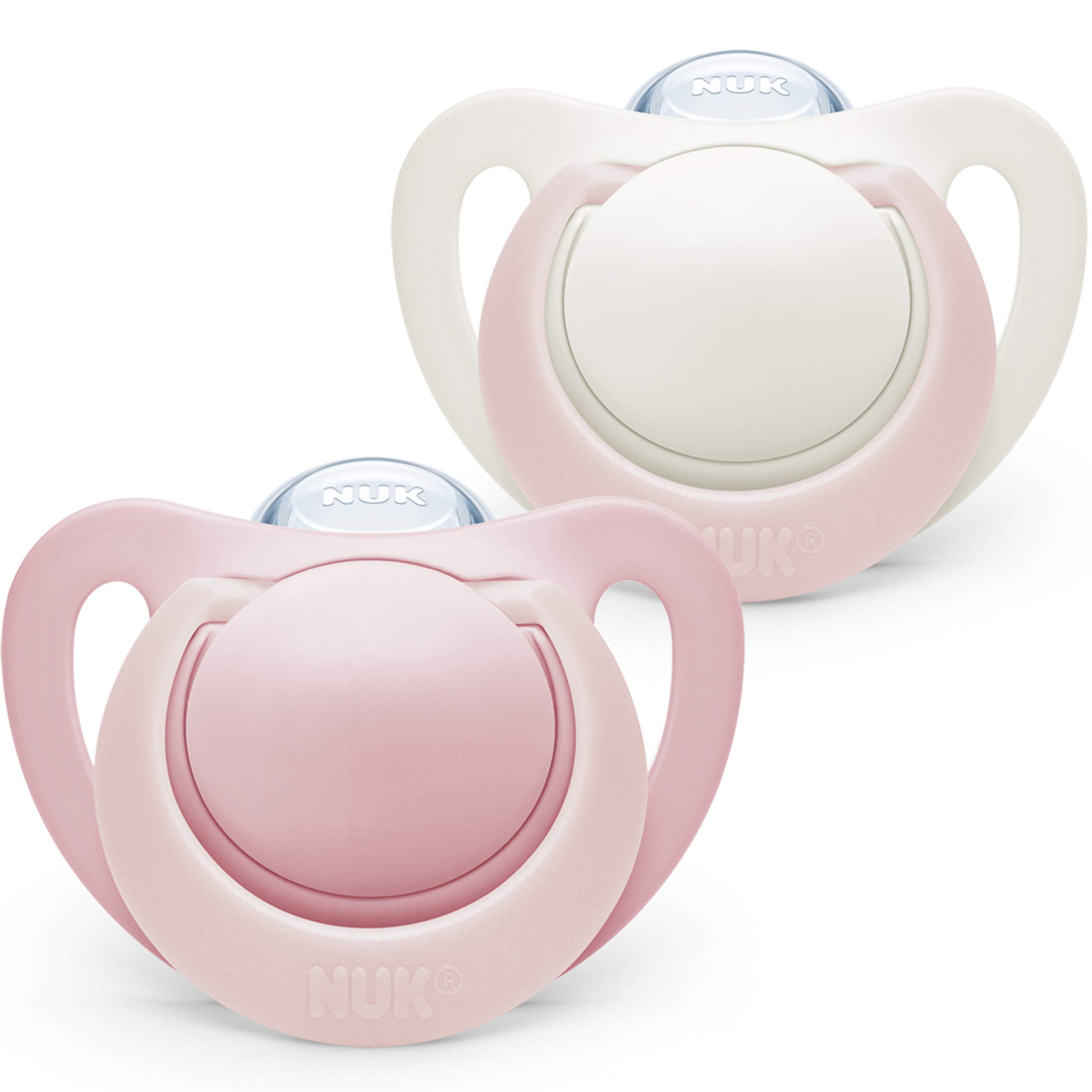 NUK Genius Set of 2 Dummies for Girls Size 0