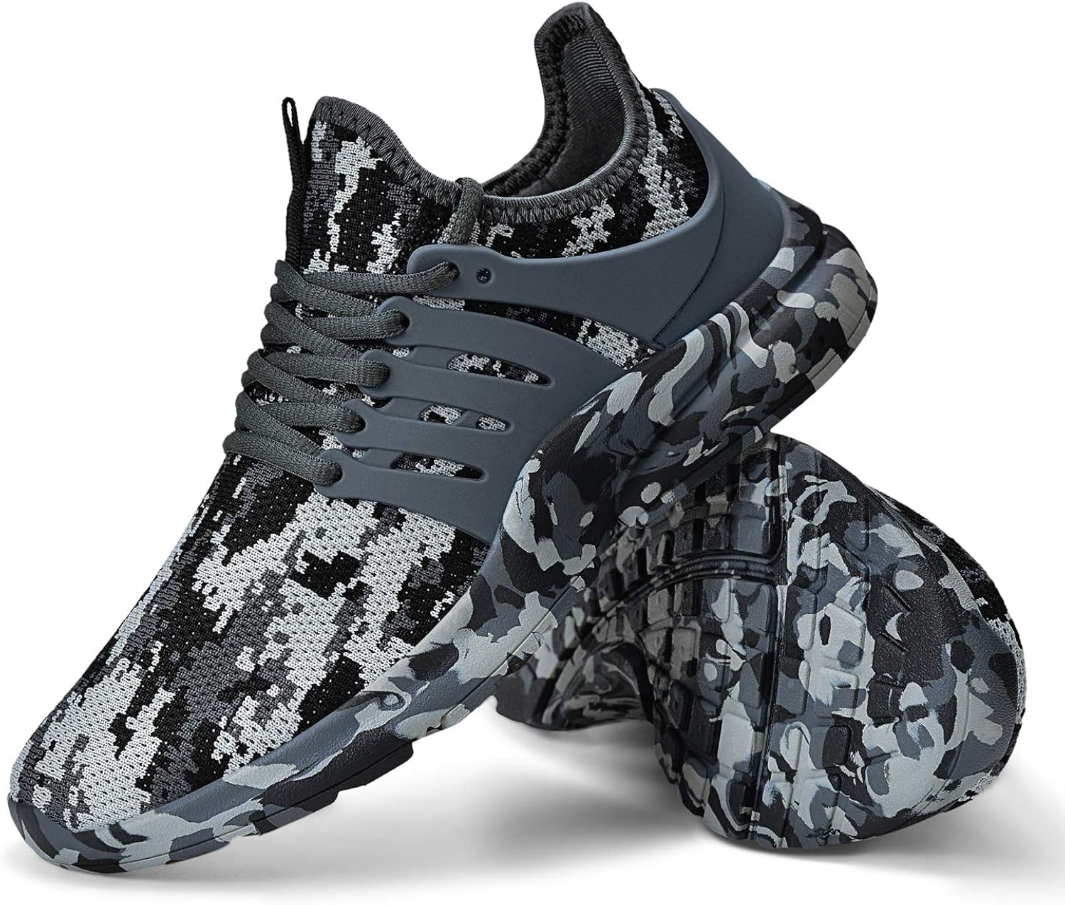  | Biacolum Mens Running Shoes Non Slip Gym Tennis Shoes Slip Resistant Air Knitted Sneakers Walking Workout Sport Shoes | Walking