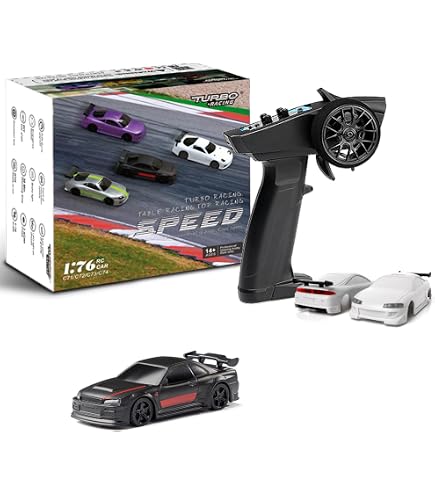 Amazon.com: havcybin 1:76 Turbo Racing Scale RC Sport Car, Table