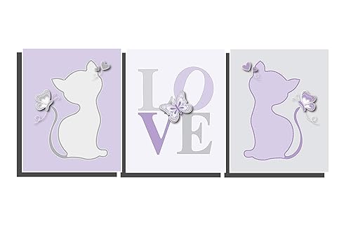 Amazon Com Girls Purple Lavender Bedroom Decor Kids