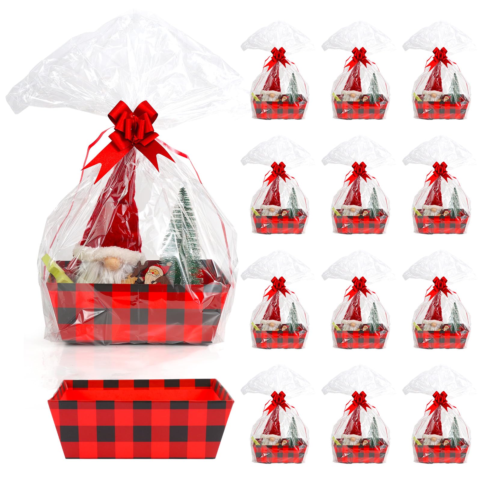 Kolewo4ever 36Pcs 12 Pack Valentiens Basket Gift Set 8x10'' Gifts ...