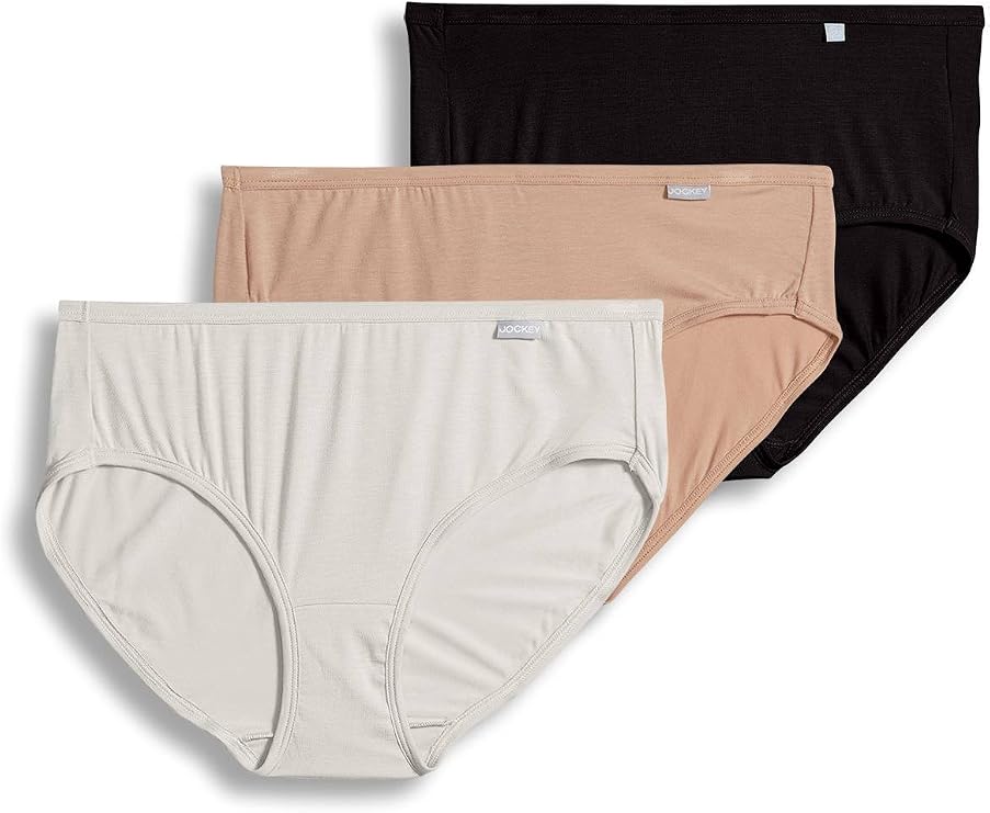 Jockey Women's Underwear Supersoft Hipster 3 Pack at Amazon Women’s