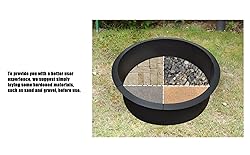 SoulMate Outdoor 35-Inch Outer/31-Inch Inner Fire