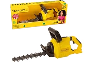Red Toolbox Stanley Jr. Battery-Operated Trimmer: Safe Outdoor Fun for Kids, Ages 3 and Up