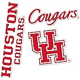 Desert Cactus University of Houston Sticker Cougars UH Vinyl Decals Laptop Water Bottle Car Scrapbook T5 (Type 5-1)