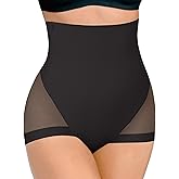 SHAPELLX Shapewear for Women Panties Tummy Control Underwear High Waist Body Shaper Breathable Compression Briefs Girdle