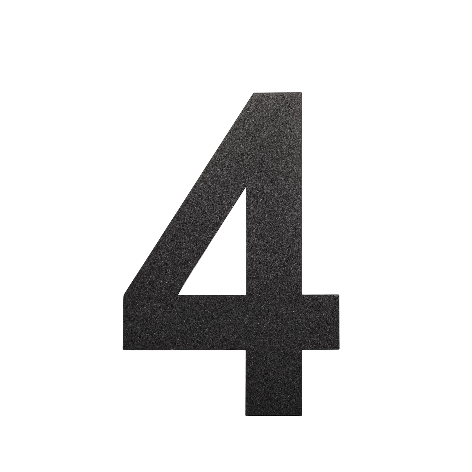 nanlyiau 8in/20.5cm Floating House Number Black House Number Black Door Number Stainless Steel House Numbers Made of solid 304 Stainless Steel Floating Appearance Address Numbers(4)