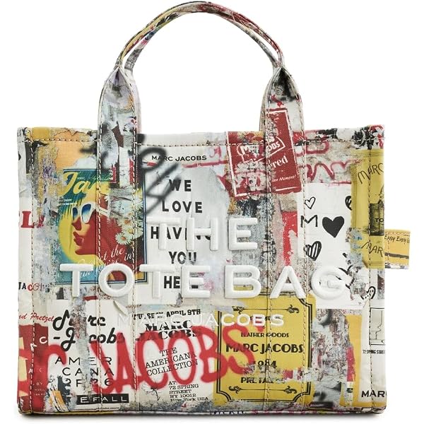 Amazon.com: Marc Jacobs The Large Tote Beige Multi One Size