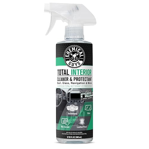 Chemical Guys Total Interior Cleaner & Protectant, Safe for Cars, Trucks, SUVs, Motorcycles, RVs & More, 473 ml, New Car Scent
