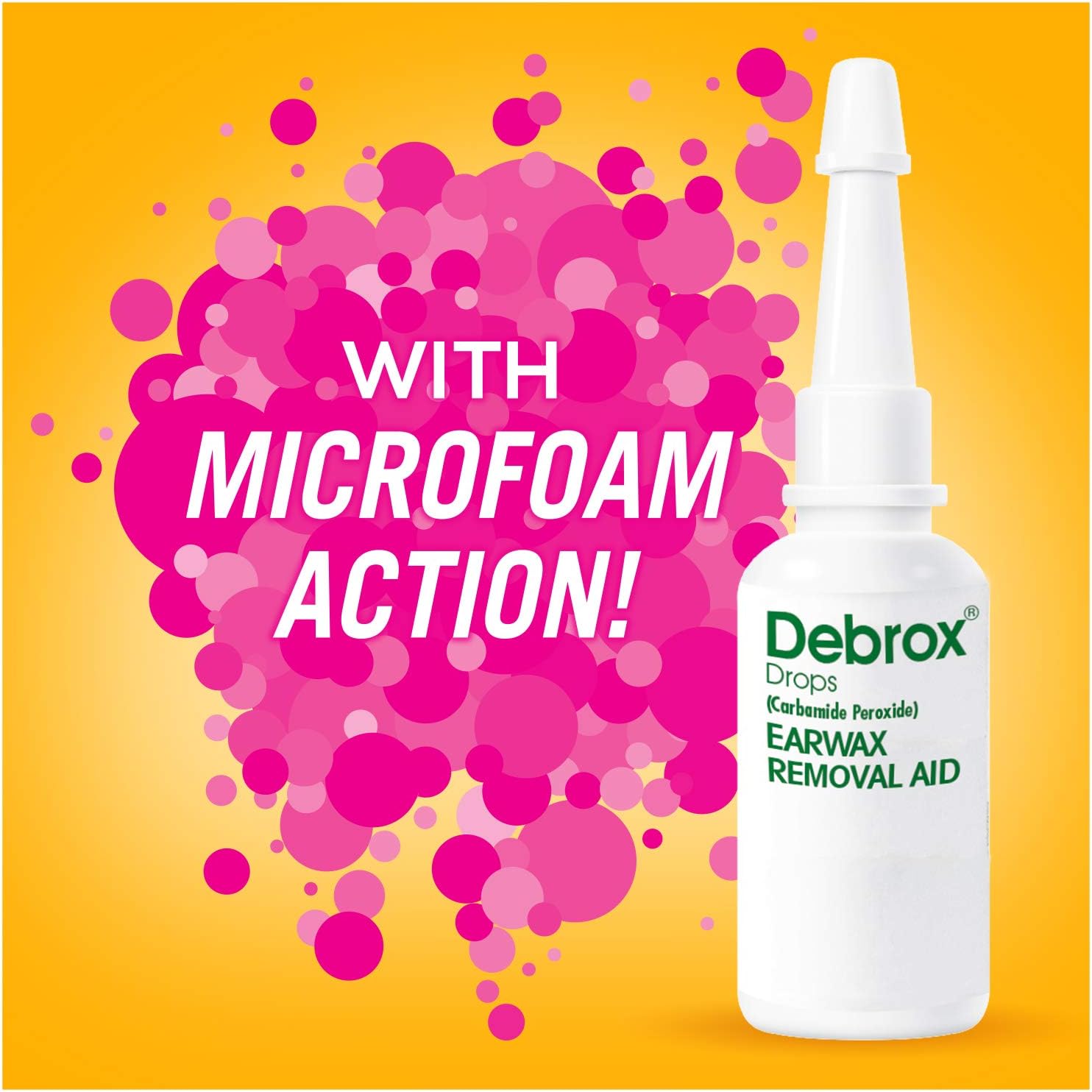Debrox Drops Earwax Removal Aid -- 0.5 fl oz: Health & Personal Care